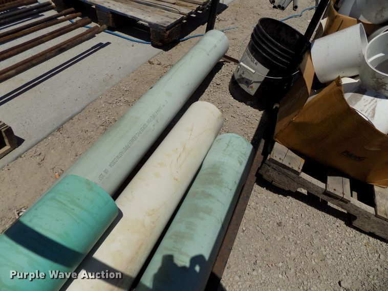 image for item DO9307 PVC fittings, pipe, and rack