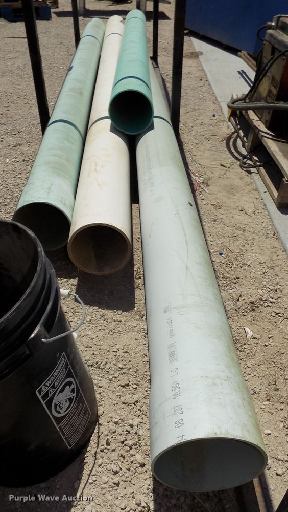 image for item DO9307 PVC fittings, pipe, and rack