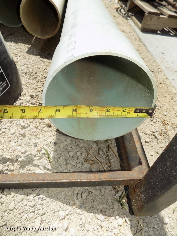 image for item DO9307 PVC fittings, pipe, and rack