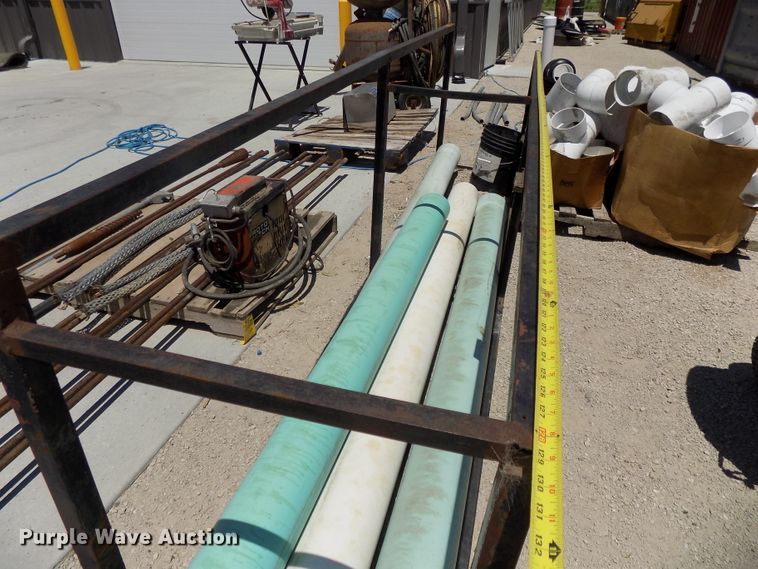 image for item DO9307 PVC fittings, pipe, and rack