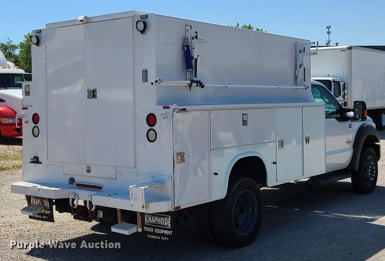 image for item EL9830 2012 Ford F550 Super Duty  utility bed truck