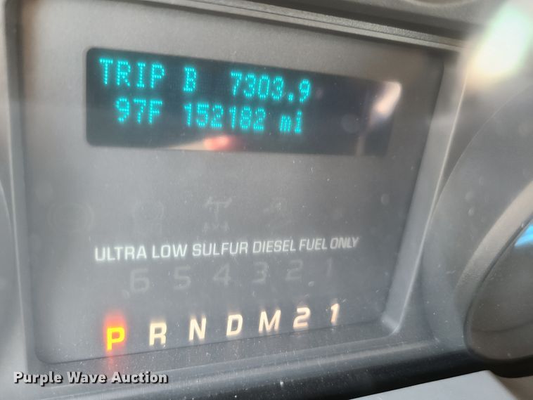 image for item EL9830 2012 Ford F550 Super Duty  utility bed truck