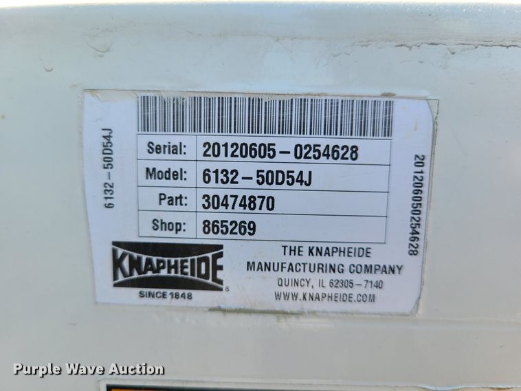 image for item EL9830 2012 Ford F550 Super Duty  utility bed truck