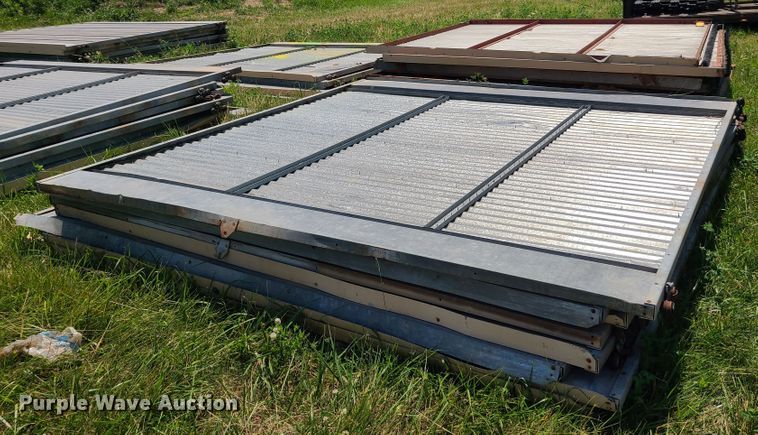 image for item EL9860 Approximately 42 steel hanger doors