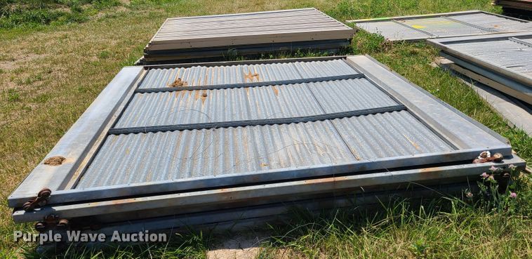 image for item EL9860 Approximately 42 steel hanger doors