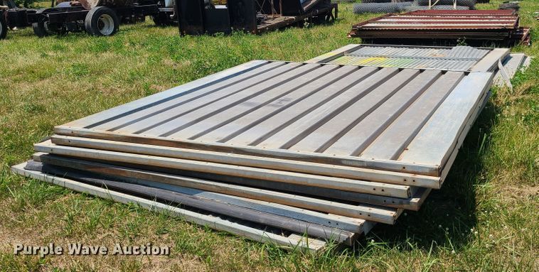 image for item EL9860 Approximately 42 steel hanger doors