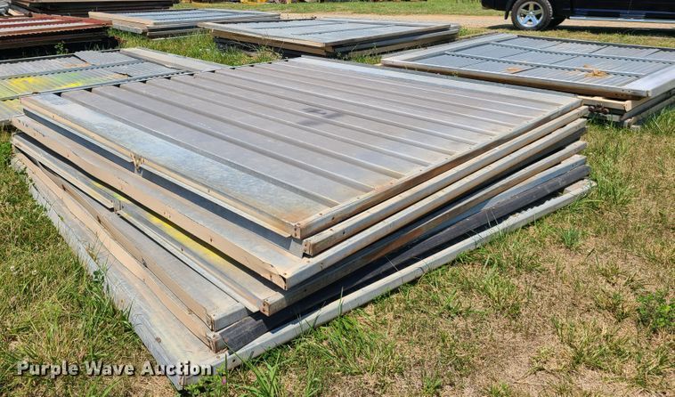 image for item EL9860 Approximately 42 steel hanger doors