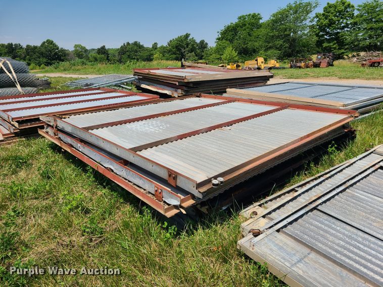 image for item EL9860 Approximately 42 steel hanger doors