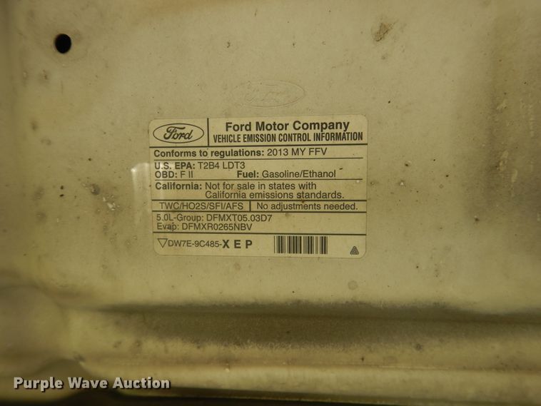 image for item ES9637 2013 Ford F150  pickup truck