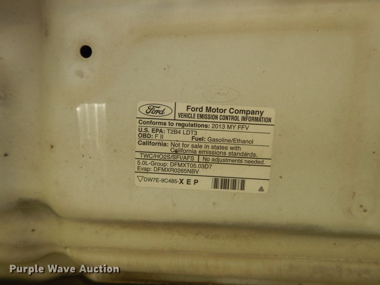 image for item ES9638 2013 Ford F150  pickup truck