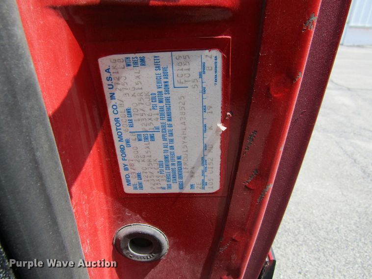 image for item FD9436 1987 Ford Bronco  SUV