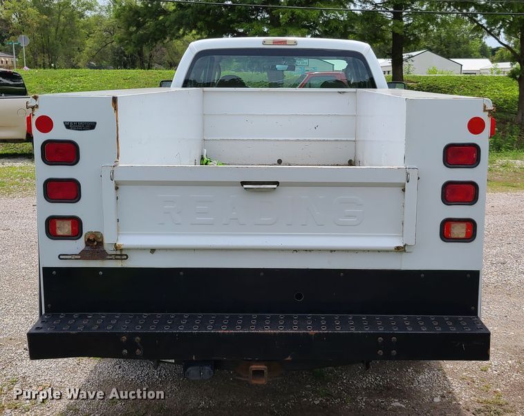 image for item FX9538 2008 Ford F250 Super Duty  SuperCab utility bed pickup truck