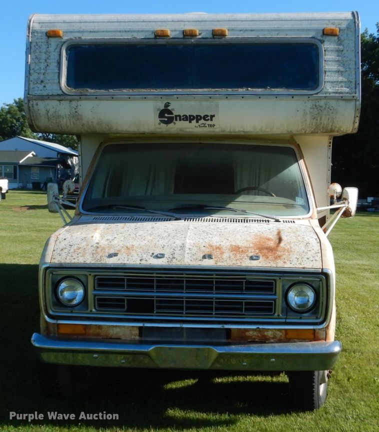 image for item GA9113 1977 Ford E350  RV