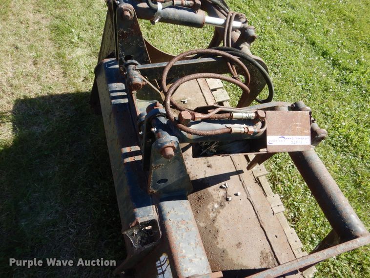 image for item GA9118 Thomas 9108U1142 skid steer grapple bucket