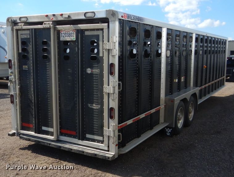 image for item GA9126 2019 Wilson PSGN-5730T livestock trailer
