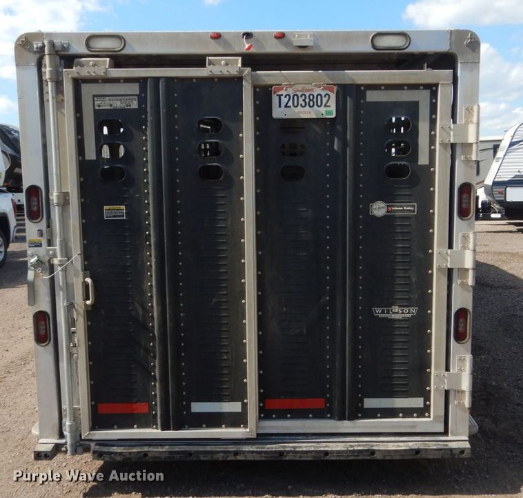 image for item GA9126 2019 Wilson PSGN-5730T livestock trailer