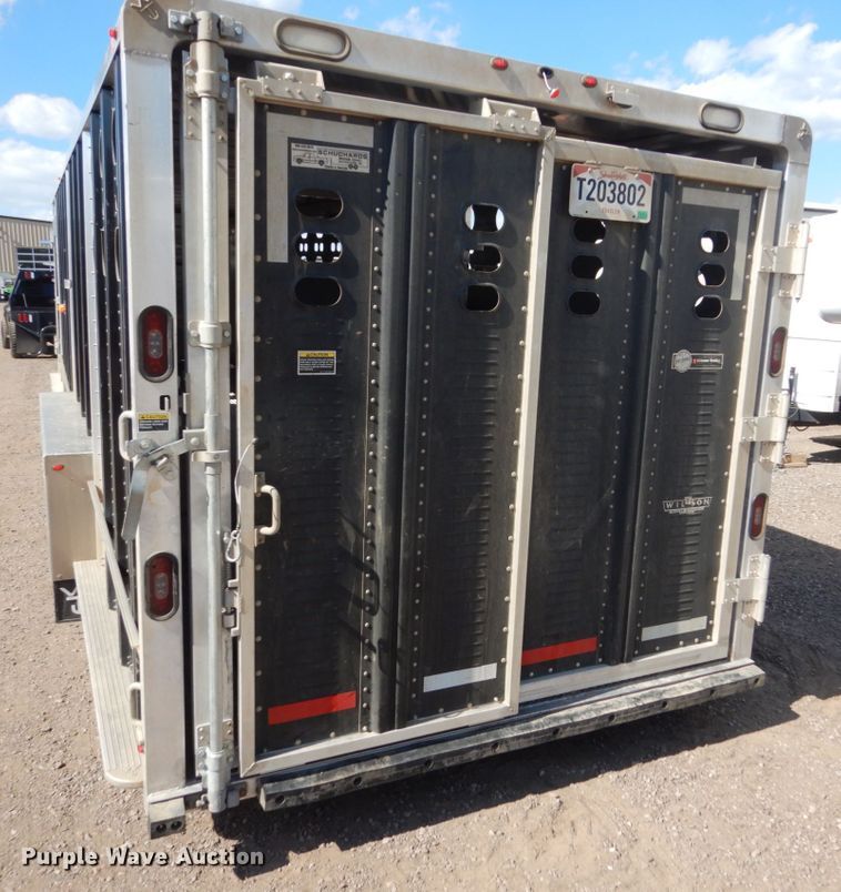image for item GA9126 2019 Wilson PSGN-5730T livestock trailer
