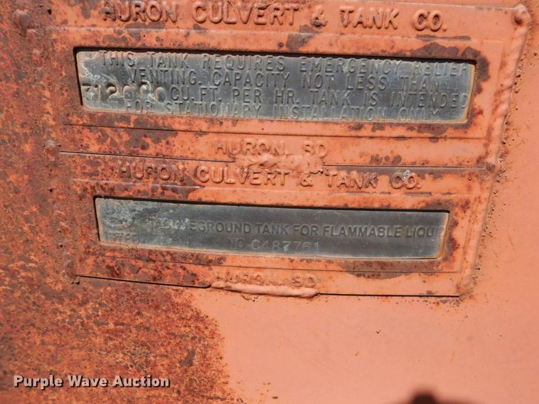 image for item GA9132 13'10"L steel tank