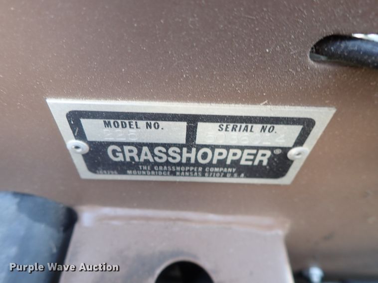image for item GR9215 Grasshopper 225 ZTR lawn mower