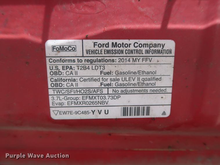 image for item GS9941 2014 Ford F150 XLT  SuperCab pickup truck