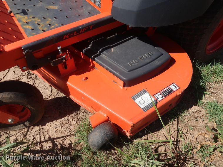 image for item GS9968 2014 Kubota Z125EBR ZTR lawn mower