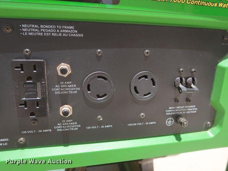 image for item GS9979 2015 John Deere PR-G8000M-E  generator set