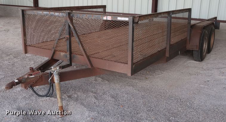 image for item GS9980 1999 L&M utility trailer