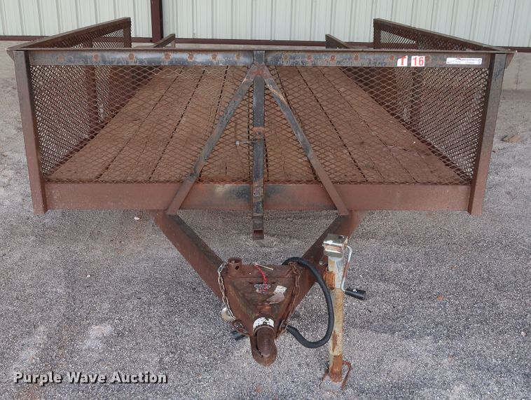 image for item GS9980 1999 L&M utility trailer
