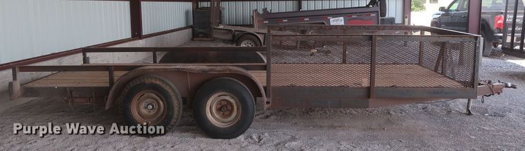 image for item GS9980 1999 L&M utility trailer