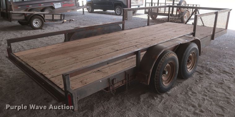 image for item GS9980 1999 L&M utility trailer
