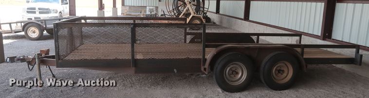 image for item GS9980 1999 L&M utility trailer