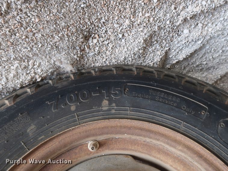 image for item GS9980 1999 L&M utility trailer