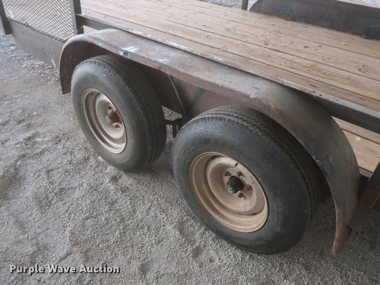 image for item GS9980 1999 L&M utility trailer