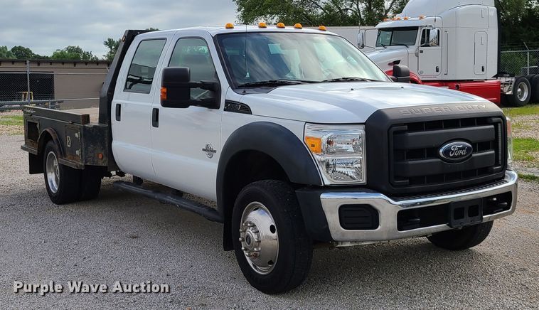 image for item GT9152 2012 Ford F550 Super Duty  flatbed truck