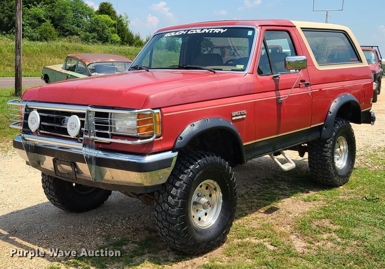 image for item GT9177 1991 Ford Bronco  SUV