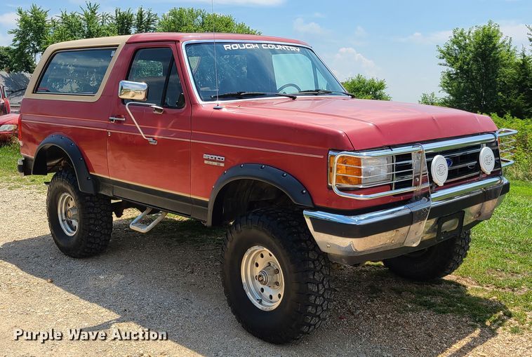 image for item GT9177 1991 Ford Bronco  SUV