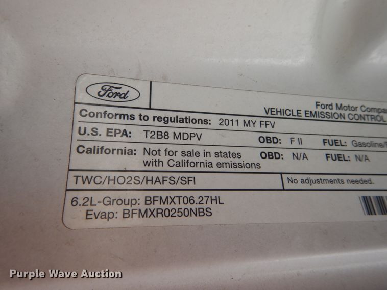 image for item GV9065 2011 Ford F250 Super Duty XL  Crew Cab pickup truck