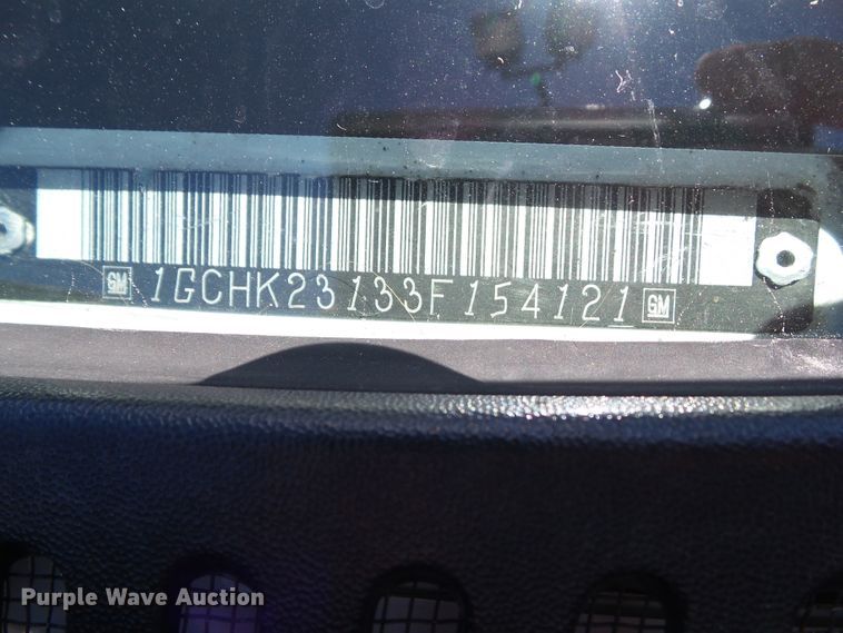 image for item GX9116 2003 Chevrolet Silverado 2500HD  Crew Cab pickup truck