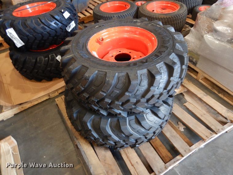 image for item HC9506 (2) Goodyear R14T 12-16.5NHS tires