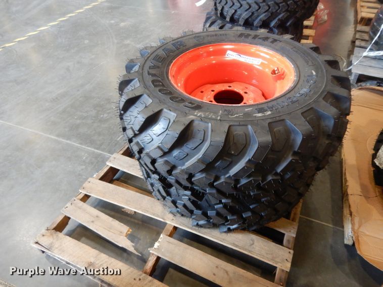 image for item HC9506 (2) Goodyear R14T 12-16.5NHS tires