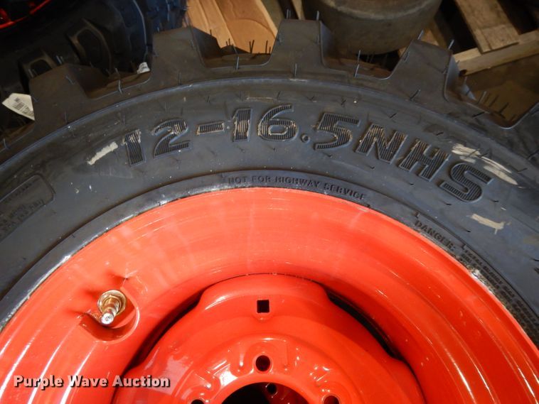 image for item HC9506 (2) Goodyear R14T 12-16.5NHS tires