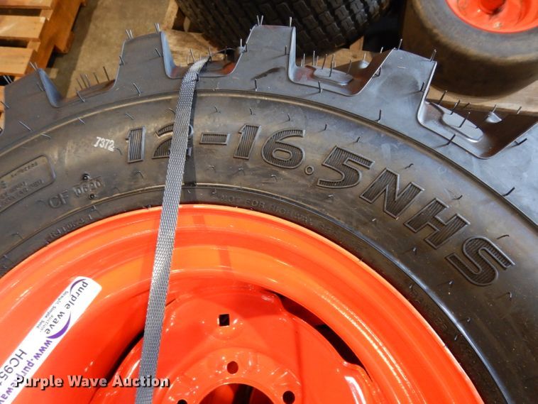 image for item HC9513 (2) Goodyear R14T 12-16.5NHS tires