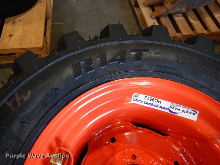 image for item HC9513 (2) Goodyear R14T 12-16.5NHS tires