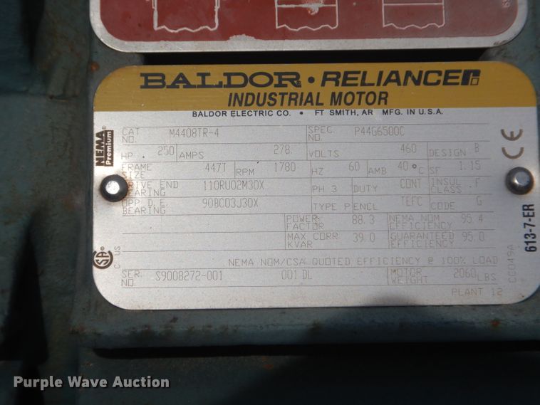 image for item HM9569 Baldor electric motor