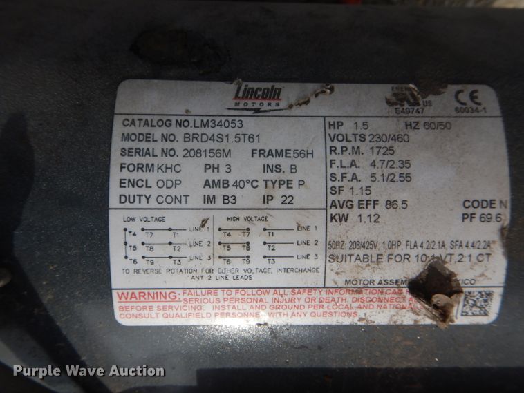 image for item HM9576 (3) electric motors