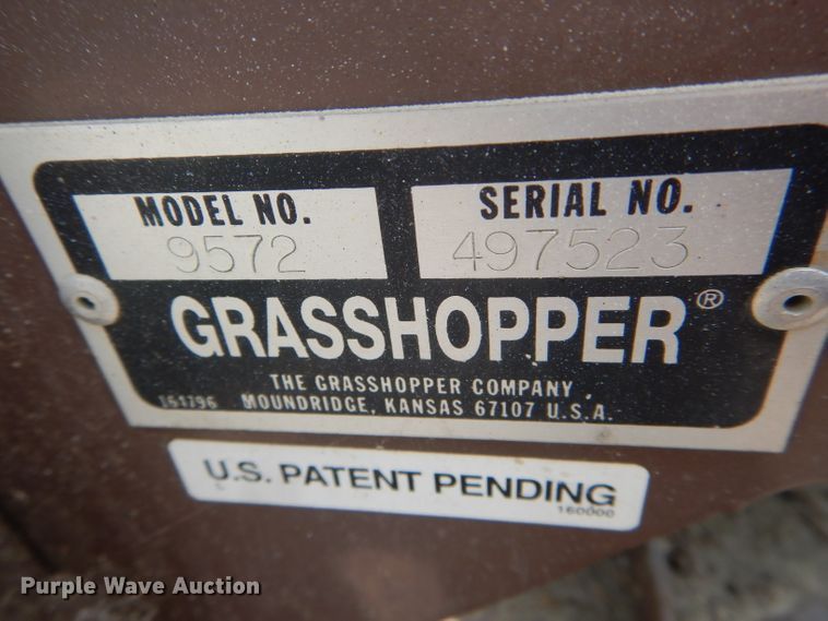 image for item HM9594 Grasshopper 725 ZTR lawn mower