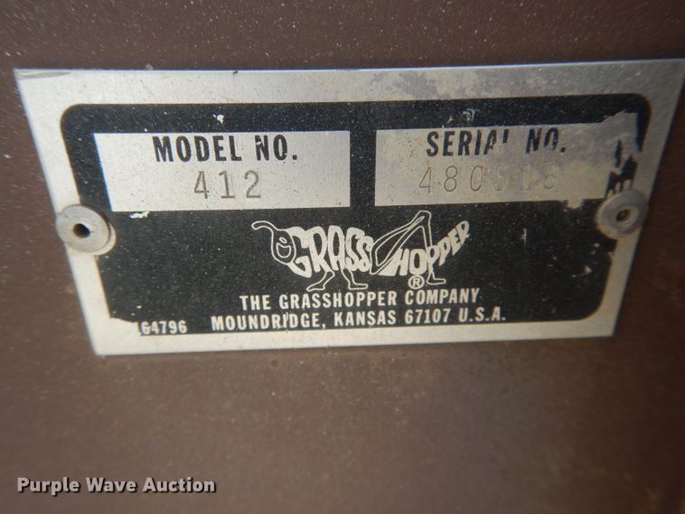 image for item HM9594 Grasshopper 725 ZTR lawn mower