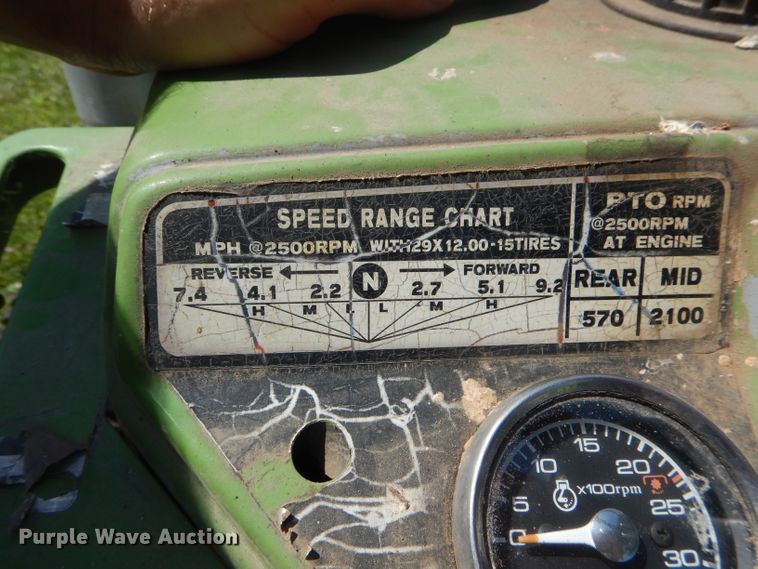 image for item HM9627 Deutz Allis 5215  MFWD tractor