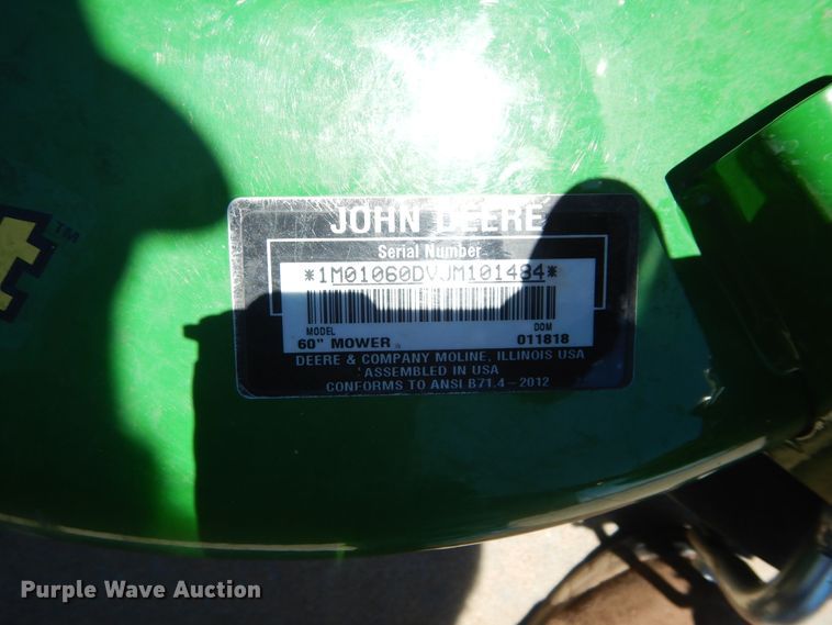 image for item HS9696 John Deere 1025R  tractor
