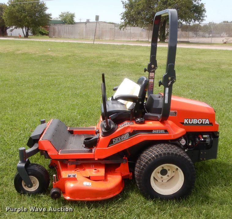image for item HS9723 Kubota ZD28 ZTR lawn mower